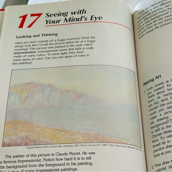 Art In Action Guy Hubbard Hardcover Book Art Course Textbook - Picture 9 of 14